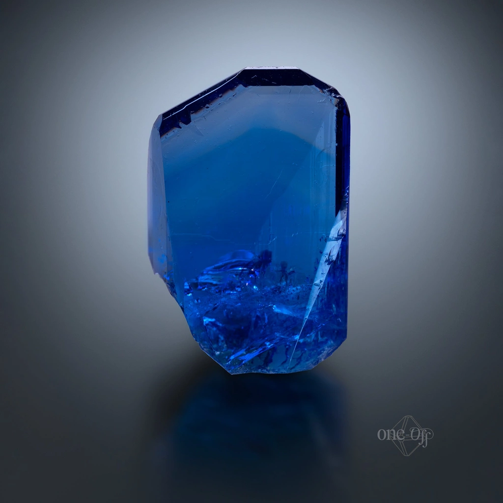 Tanzanite from Merelani Hills, Manyara Region, Tanzania image