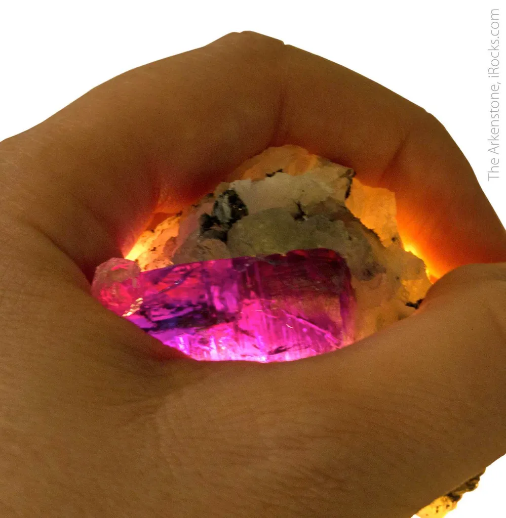 Tanzanite on Prehnite and Graphite - image 5