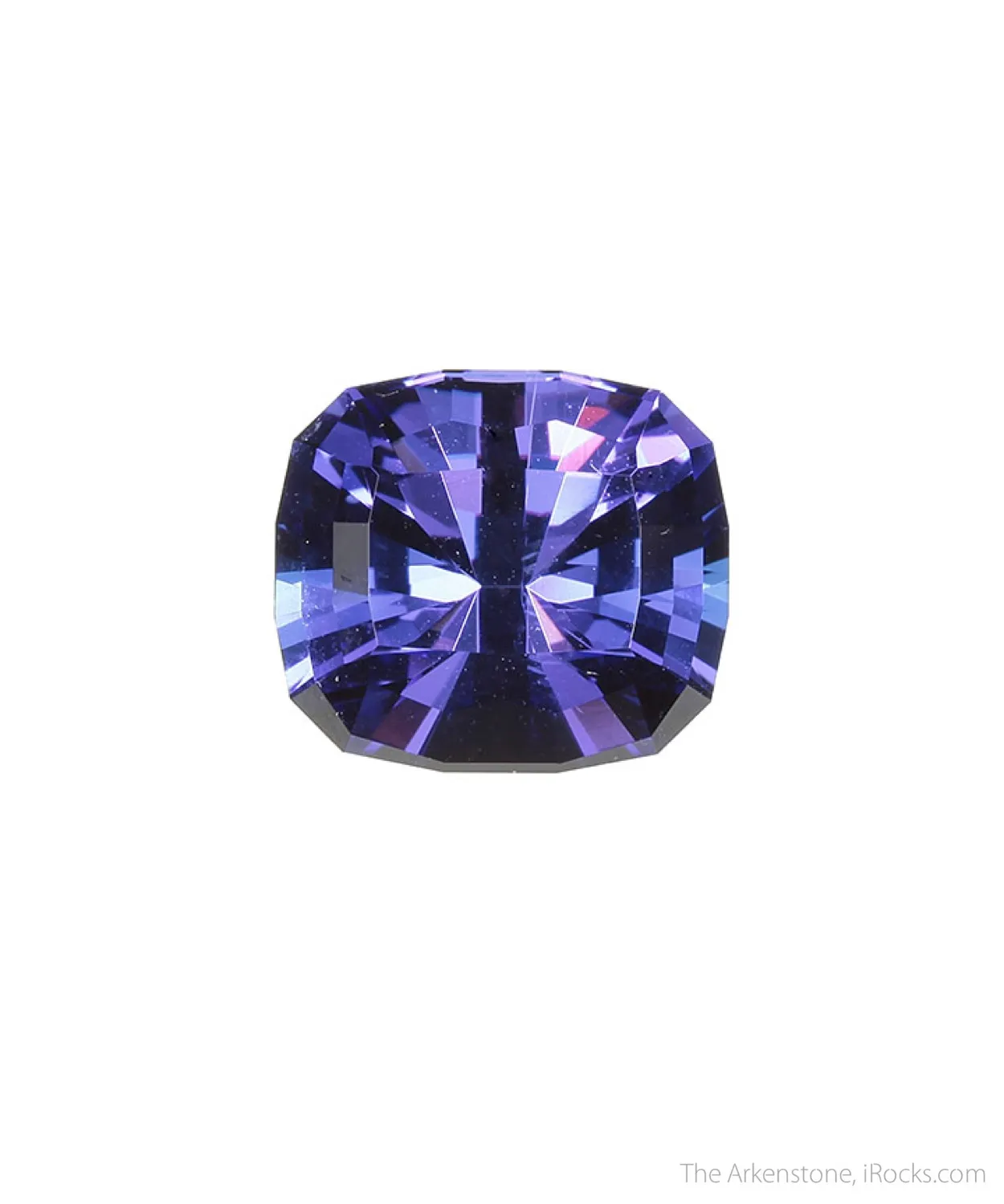 Tanzanite (rough and cut set) - image 2