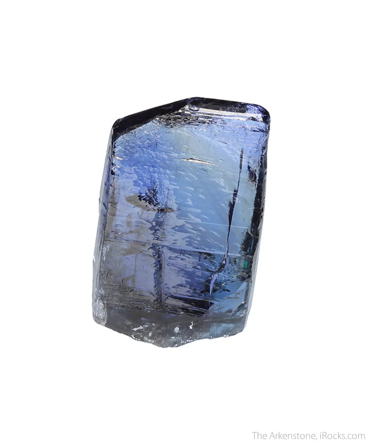 Tanzanite (rough and cut set) - image 3