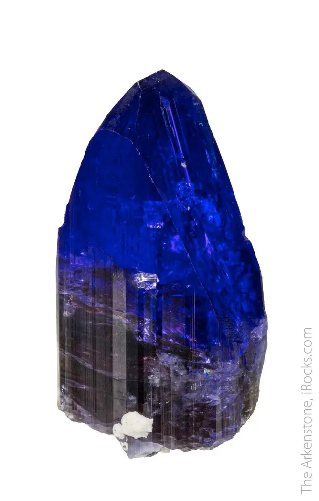 Tanzanite with Calcite - image 2