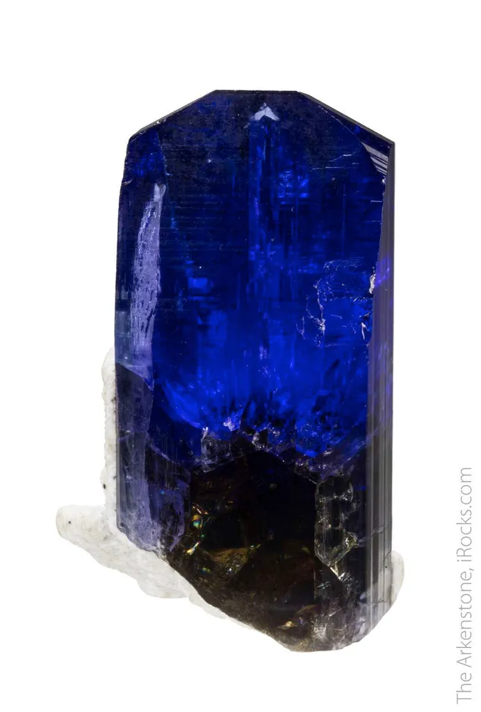 Tanzanite with Calcite - image 5