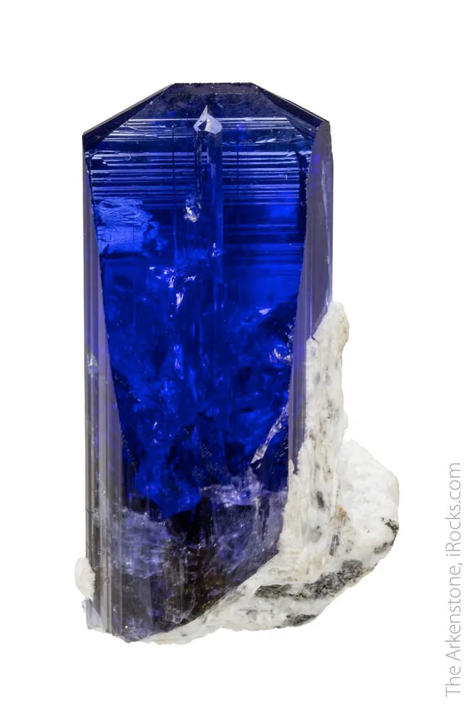 Tanzanite with Calcite image