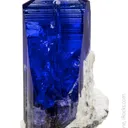 Tanzanite with Calcite - image 1