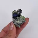Tanzanite with Diopside - image 2