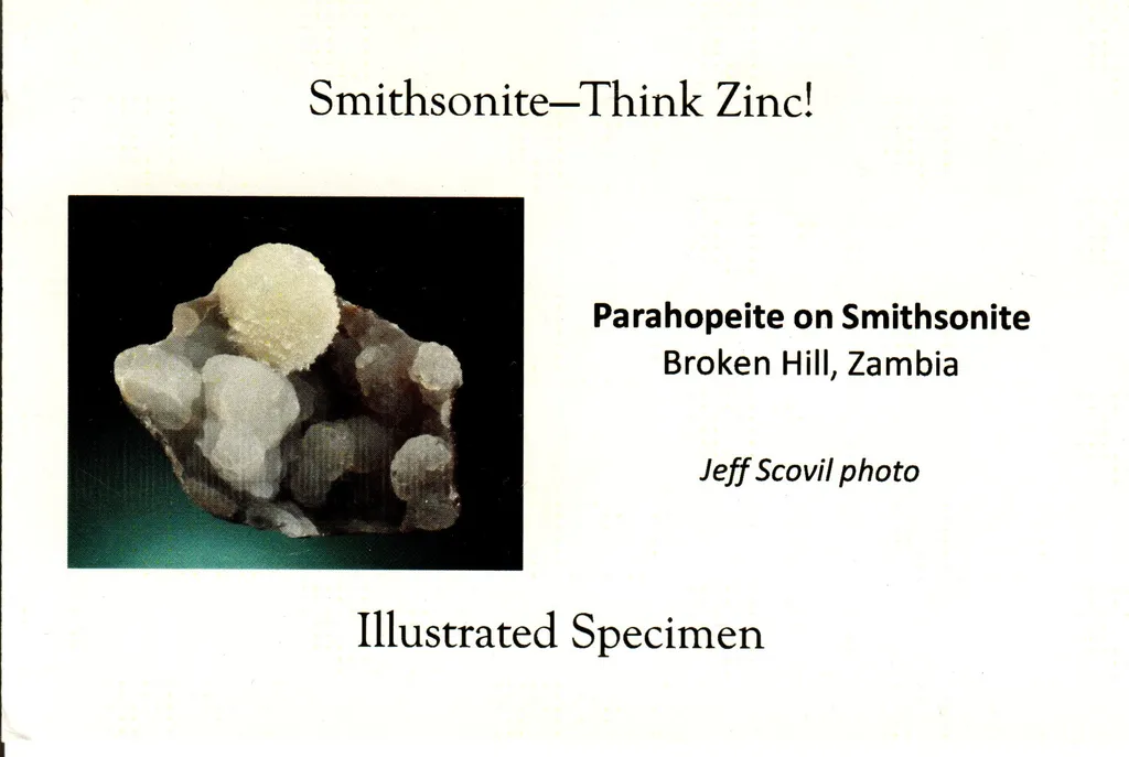 Tarbuttite on Smithsonite - image 6