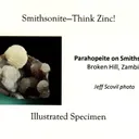 Tarbuttite on Smithsonite - image 6