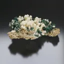 Tarnowitzite w/ Malachite - image 4