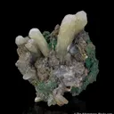 Tarnowitzite with Malachite - image 1