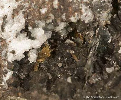 Teallite and Wurtzite on Cassiterite - image 3