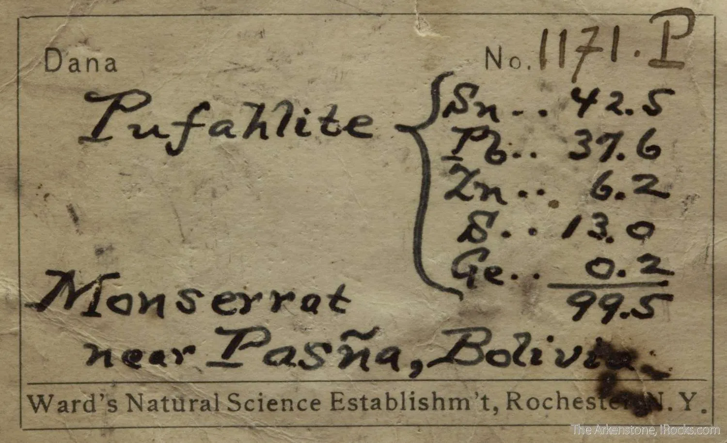 Teallite (type locality) with Wurtzite - image 6