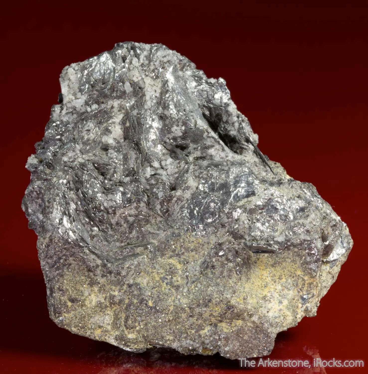 Teallite (type locality) with Wurtzite - image 3