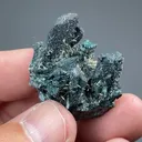 Tennantite after Azurite with Mimetite, Brochantite - image 2