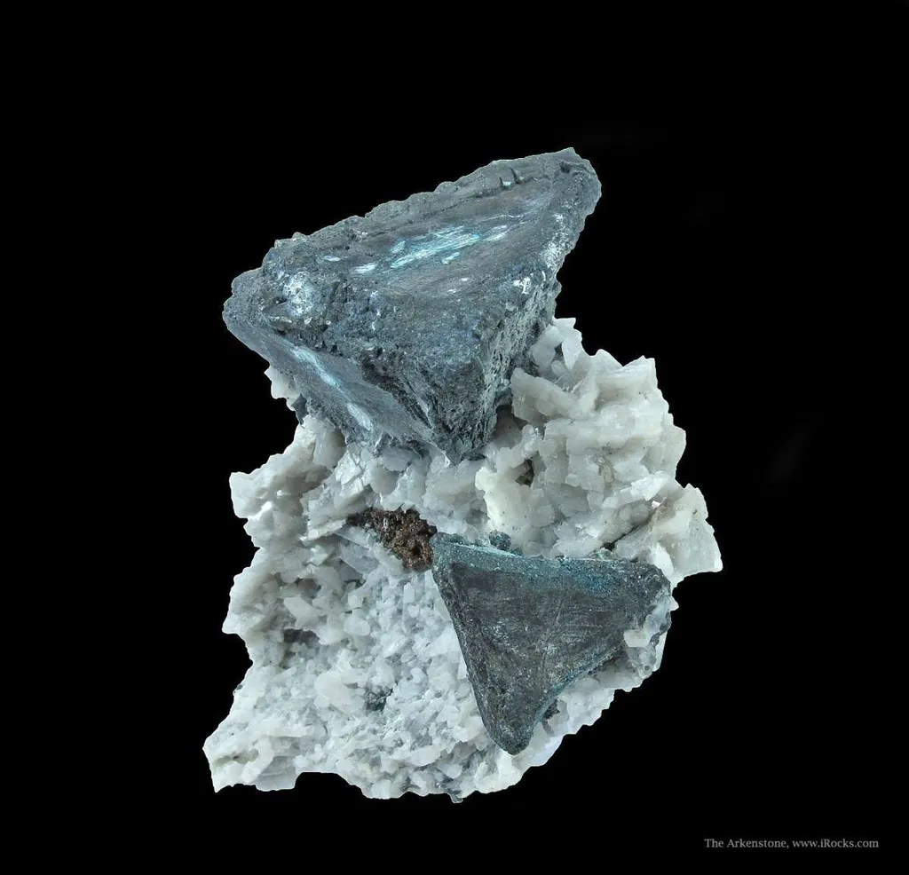 Tennantite and Dolomite on Copper image