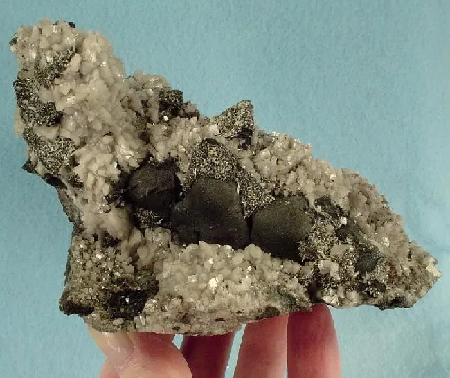 Tennantite, Mimetite, Dolomite image