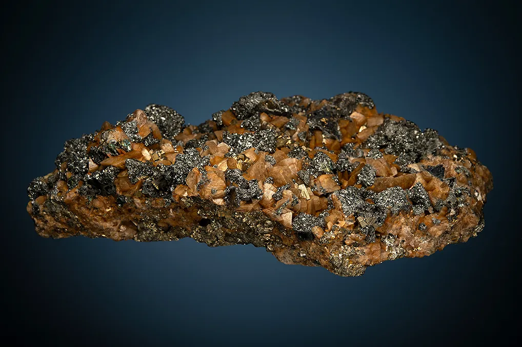 Tennantite on Chalcopyrite with Siderite - image 5
