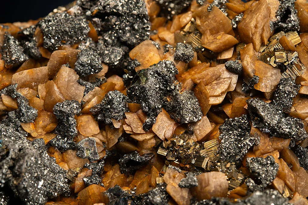 Tennantite on Chalcopyrite with Siderite - image 3