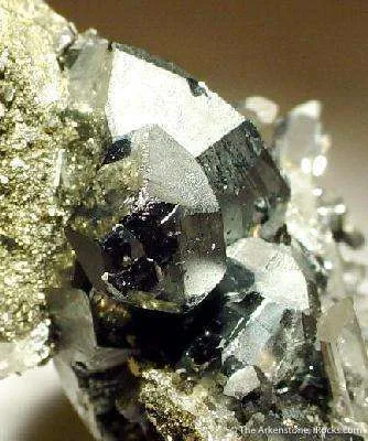 Tennantite on Pyrite - image 2