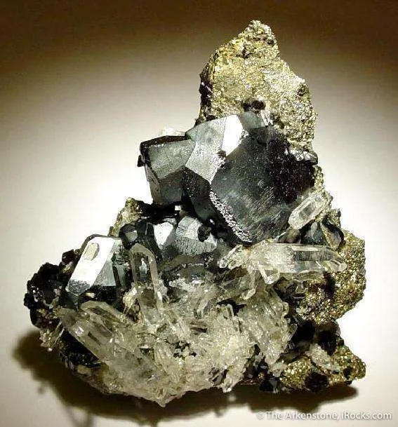 Tennantite on Pyrite image