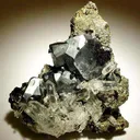 Tennantite on Pyrite - image 1
