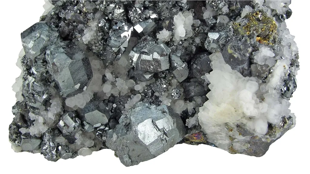 Tennantite on Quartz - image 3
