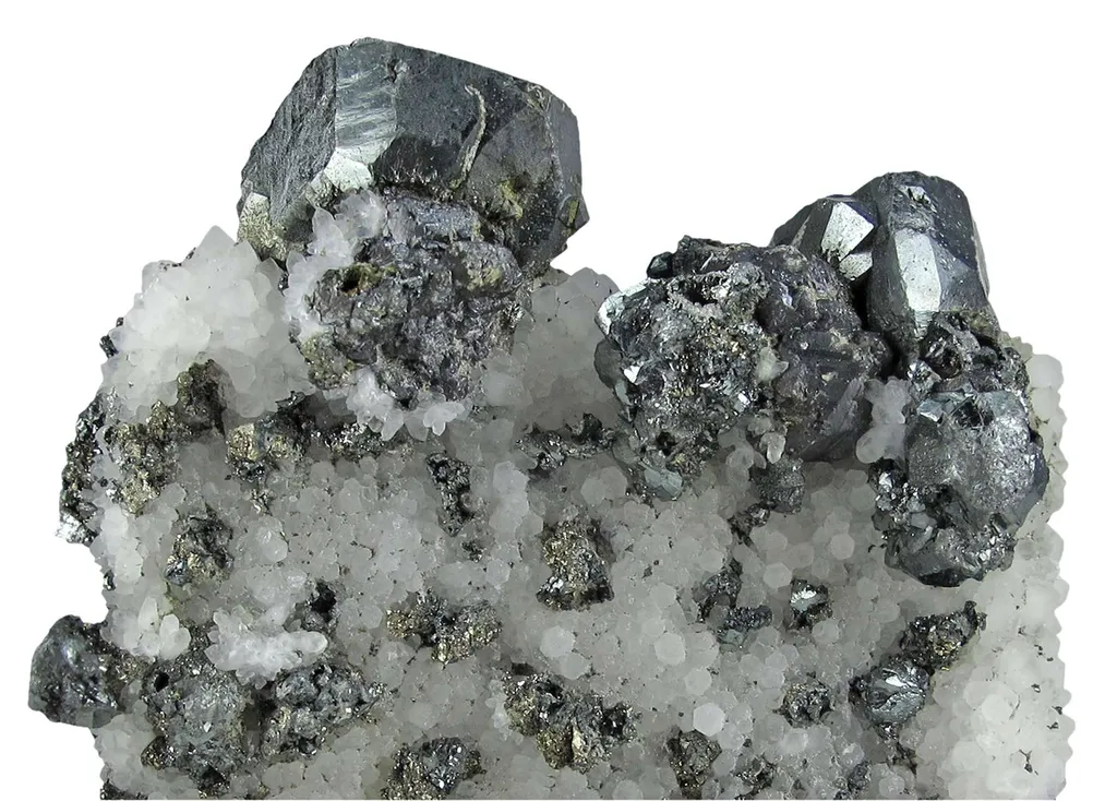 Tennantite on Quartz - image 4