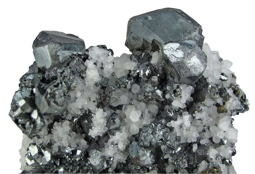 Tennantite on Quartz - image 2