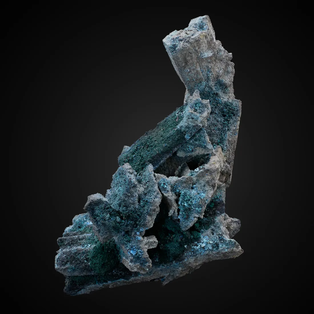 Tennantite ps. Azurite - image 1