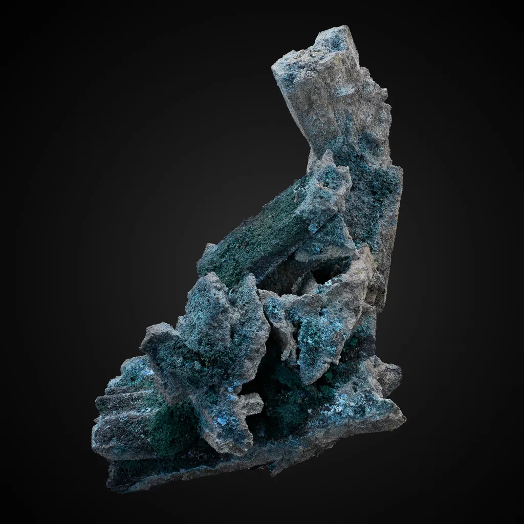 Tennantite ps. Azurite image