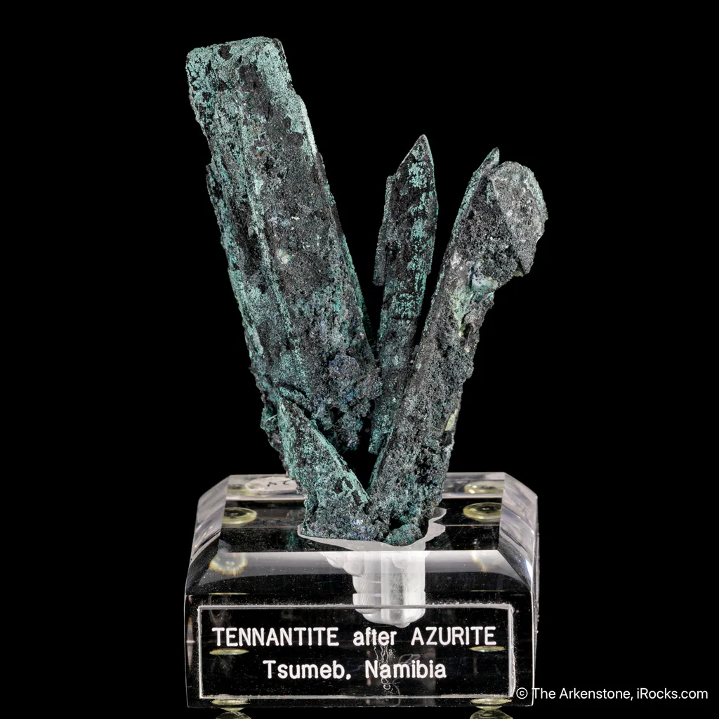 Tennantite ps. Azurite image