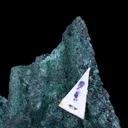 Tennantite pseudo after Enargite with Malachite, Posnjakite - image 1