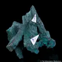 Tennantite pseudo after Enargite with Malachite, Posnjakite - image 2