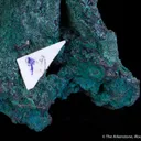 Tennantite pseudo after Enargite with Malachite, Posnjakite - image 3