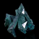 Tennantite pseudo after Enargite with Malachite, Posnjakite - image 4
