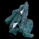 Tennantite pseudo after Enargite with Malachite, Posnjakite - image 7