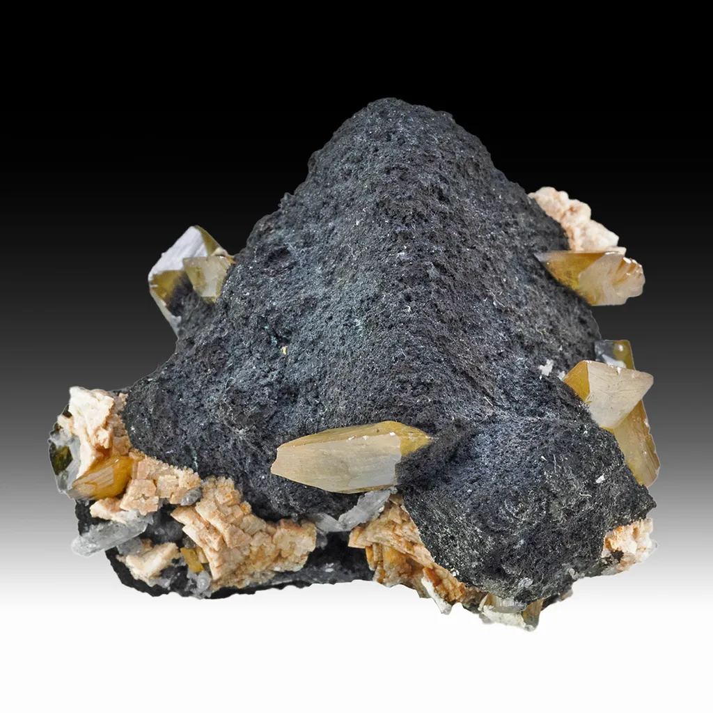 Tennantite with Wulfenite image