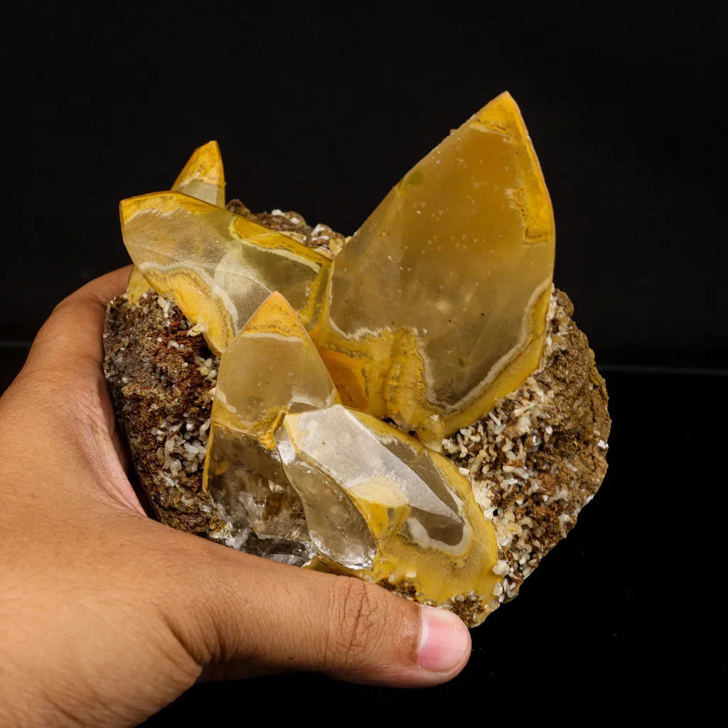 Terminated Calcite New Find Rare Natural Mineral Specimen - image 4