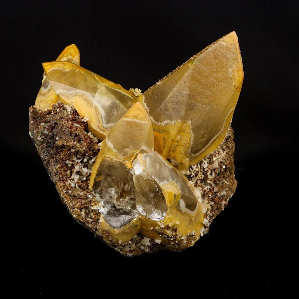 Terminated Calcite New Find Rare Natural Mineral Specimen image