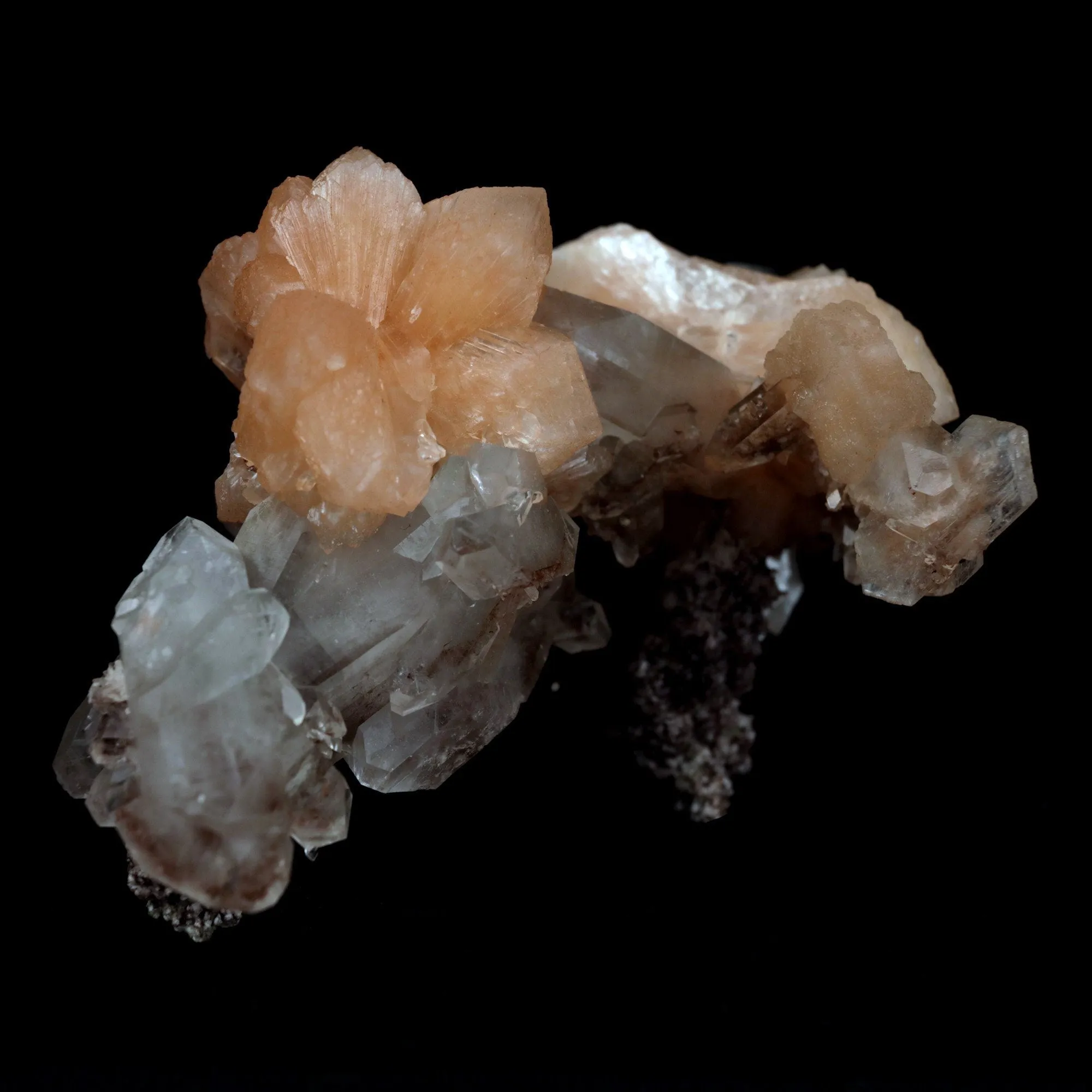 Terminated Stilbite with Apophyllite Natural Mineral Specimen - image 2