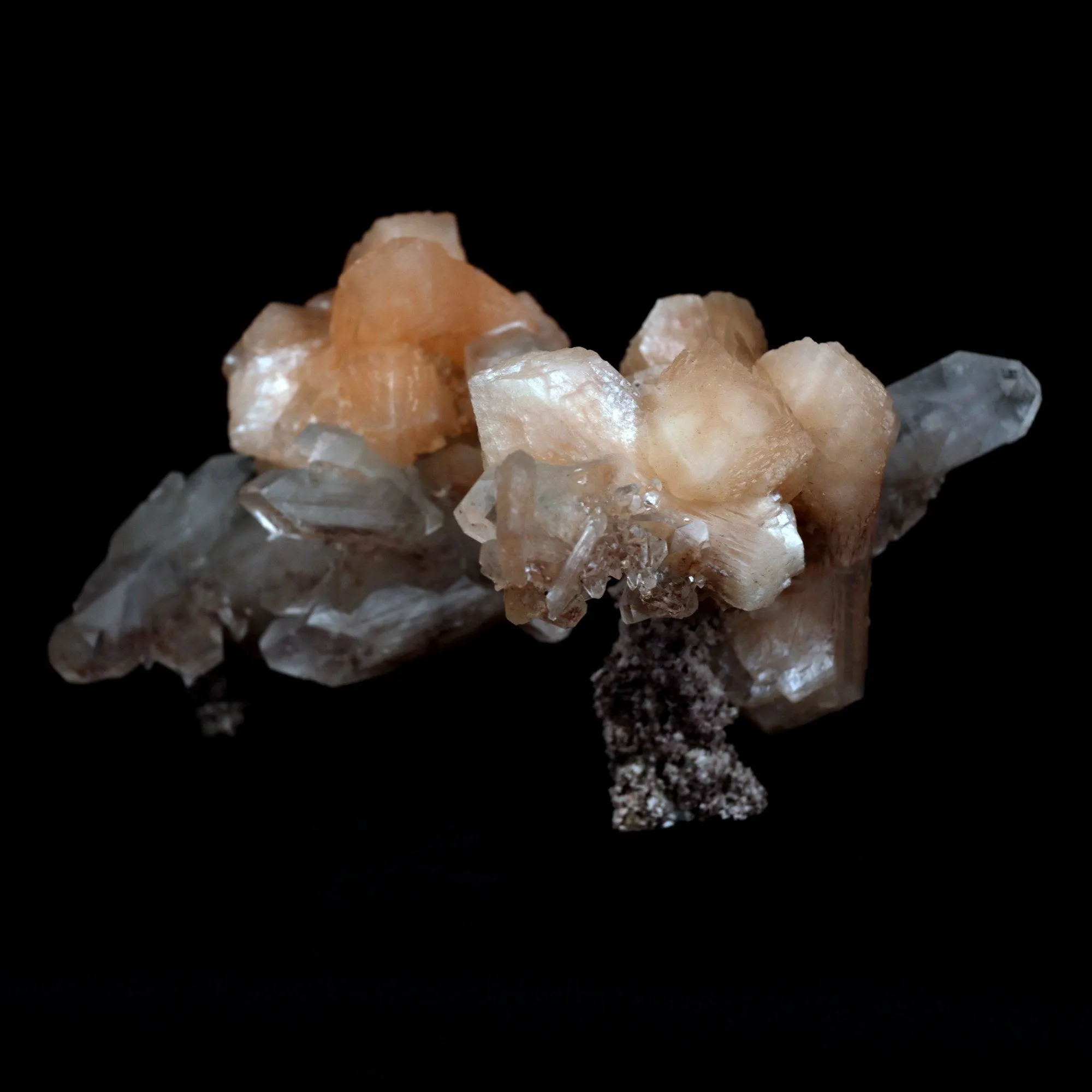 Terminated Stilbite with Apophyllite Natural Mineral Specimen - image 3