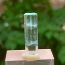 Terminated Visible DNA Helix Aquamarine Crystal From Shigar Pakistan - 2.45 Grams - image 5