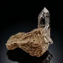 Tessiner Quartz on matrix - Hahsupi, Pakistan - image 1