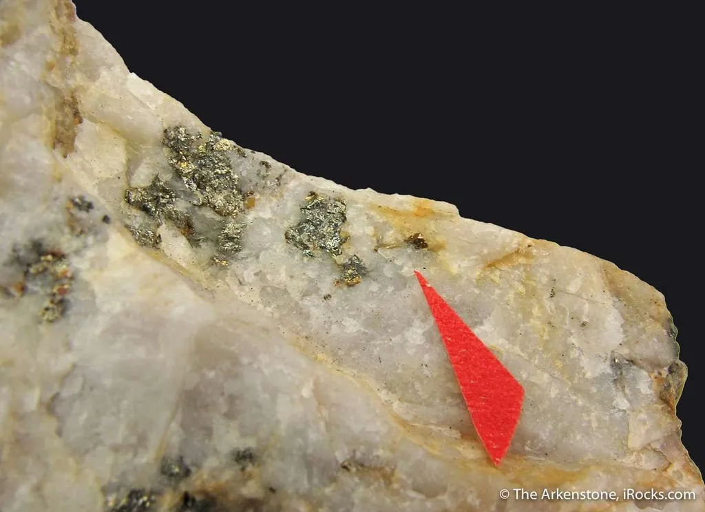 Tetradymite and Gold - image 5