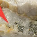 Tetradymite and Gold - image 1