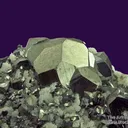 Tetrahedrite and Quartz on Arsenopyrite - image 1
