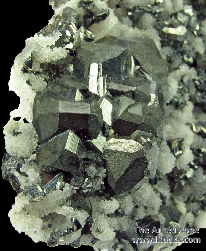 Tetrahedrite and Quartz on Arsenopyrite - image 4