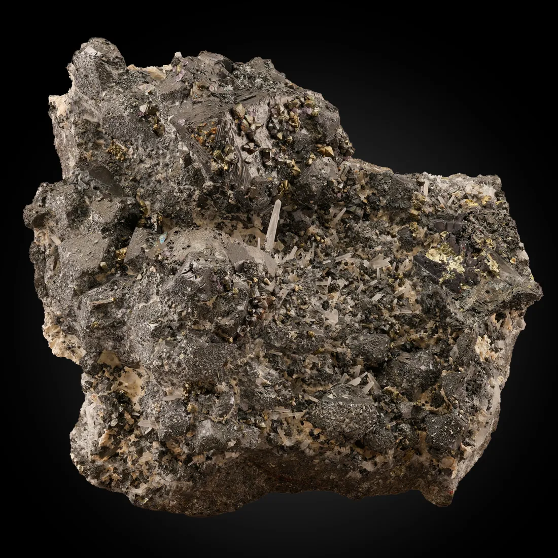 Tetrahedrite, Chalcopyrite, Quartz - image 1