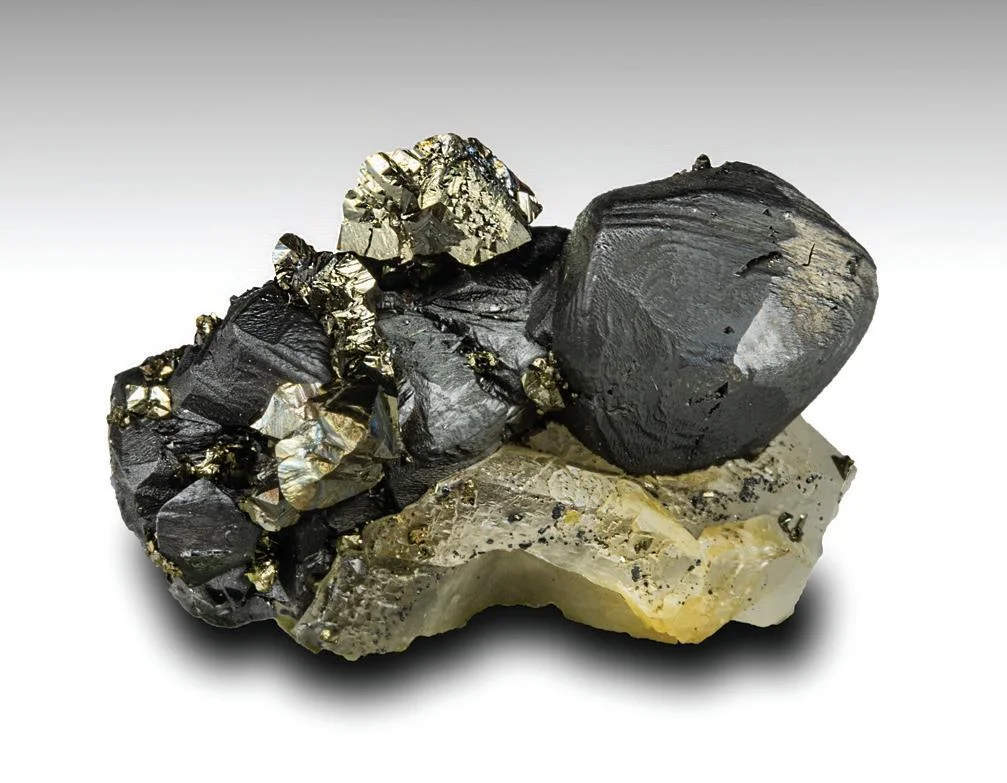 Tetrahedrite from Balmat mine at Balmat, Fowler, St. Lawrence County, New York, USA image
