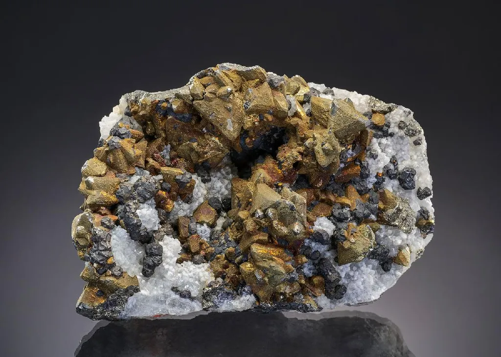 Tetrahedrite Galena and Quartz image
