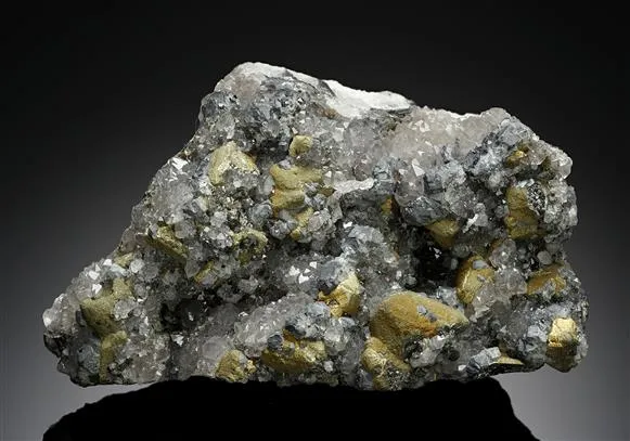 Tetrahedrite, Galena and Quartz image